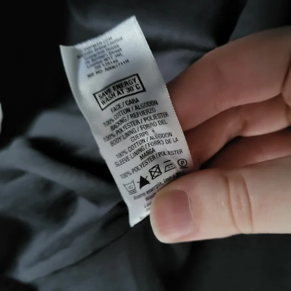 Men's Medium Grey Botton Up Topman Overcoat - Picture 5 of 6